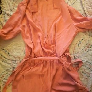 Romper , shorts with long sleeves